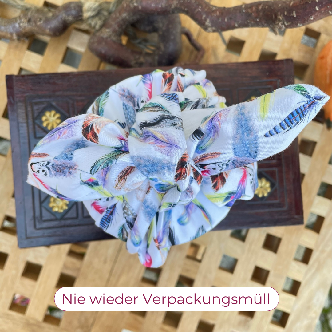 Furoshiki, Furoshiki Tuch, Geschenktuch, Furoshiki rot kariert, Furoshiki aus Bio Baumwolle, Furoshiki cloth, furoshiki bag, gift wrap, gift wrapping, sustainable wrap, nachhaltig Schenken, Geschenkverpackung aus Stoff