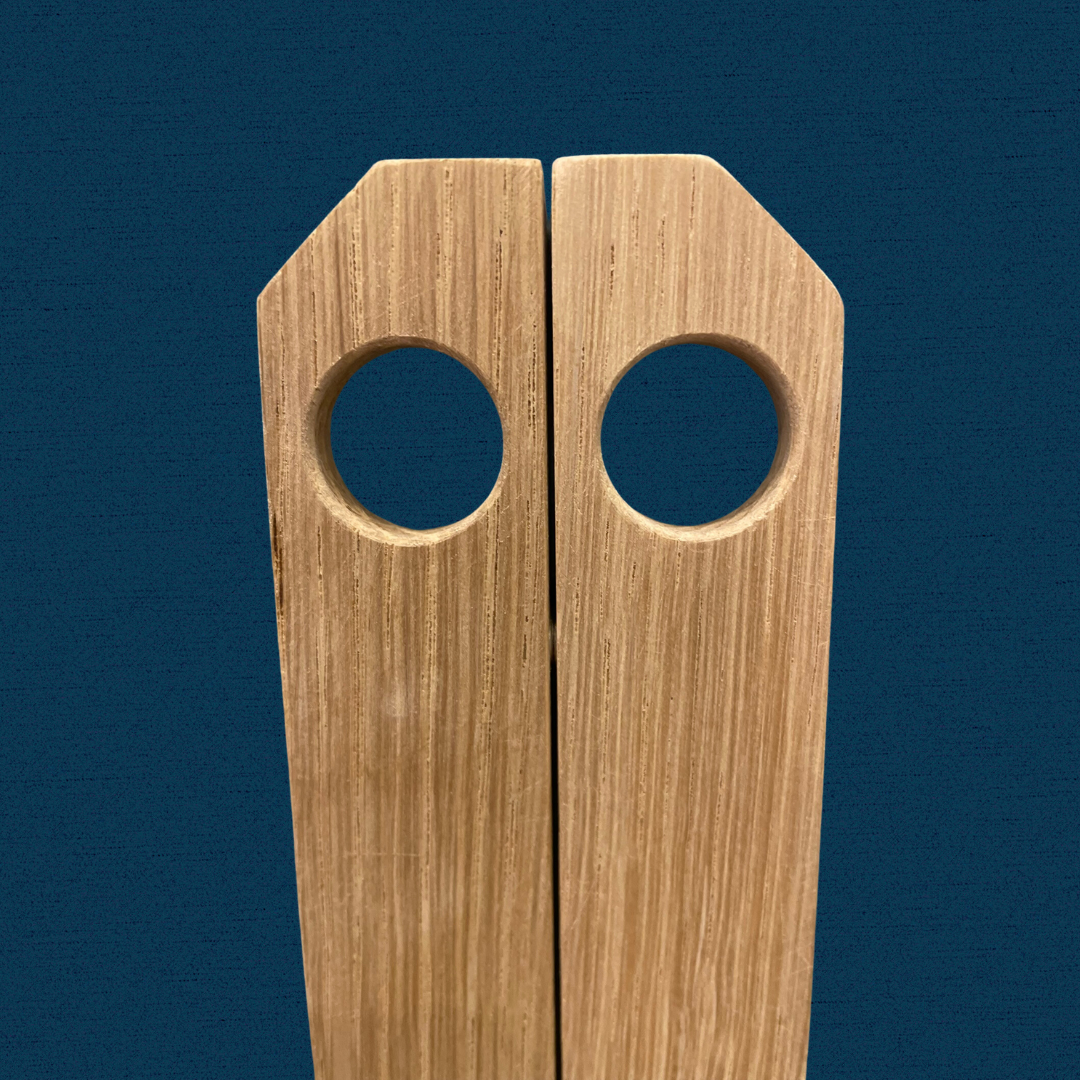 Patchin, Holzgriff Furoshiki, Furoshiki Holzgriff aus Altholz, Furoshiki Holzgriff aus Eiche, Patchin Furoshiki, Furoshiki Bag