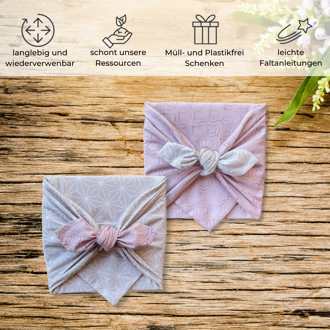 furoshiki zweiseitig, Furoshiki Set